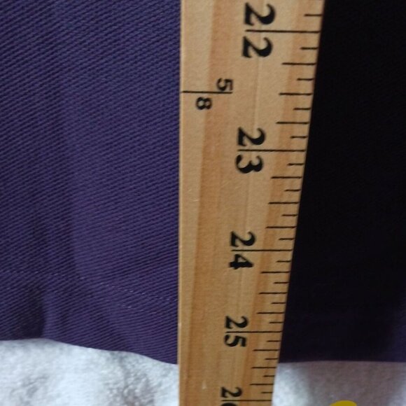 Hackett London Vtg number 4 Retro Classic Tailored Polo Shirt Purple/wht Large - Picture 6 of 12